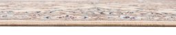Close-up detail of New Nain 6La with Silk rug from Iran / Persia showing Wool weave
