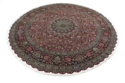 Surface texture of New Tabriz 50/60/70 Raj rug with natural Cork and intricate pattern