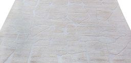 Surface texture of New Morocco rug with natural Wool and intricate pattern