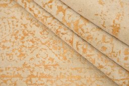 Close-up detail of New Organic rug from Turkey showing Wool weave