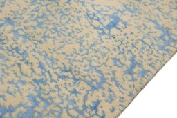 Full view of New Organic rug from Turkey, 300 × 207 cm in Blue tones