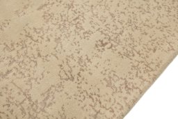 Close-up detail of New Organic rug from Turkey showing Wool weave