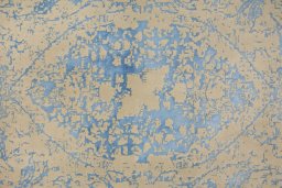 Central medallion detail of New Organic rug from Turkey