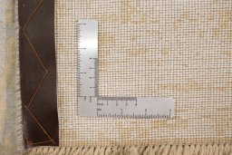 Full view of New Organic rug from Turkey, 302 × 210 cm in Beige tones