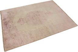 Close-up detail of New Organic rug from Turkey showing Wool weave