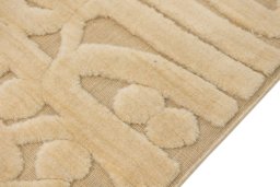Central medallion detail of New Organic rug from Turkey