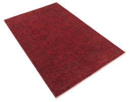 Corner detail of New Farahan rug showing border pattern and Wool pile