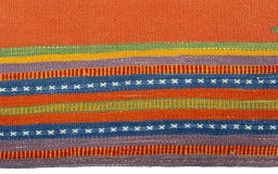 Central medallion detail of New Kilim Sofre rug from Turkey