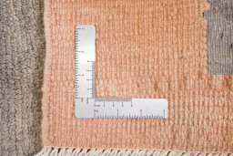 Close-up detail of New Kilim Gabbeh rug from Iran / Persia showing Wool weave