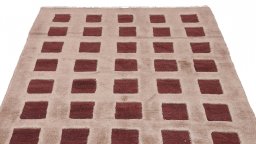 Surface texture of New Kilim Gabbeh rug with natural Wool and intricate pattern