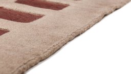 Central medallion detail of New Kilim Gabbeh rug from Iran / Persia