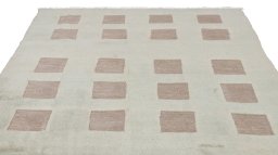 Surface texture of New Kilim Gabbeh rug with natural Wool and intricate pattern