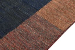 Central medallion detail of New Persian Gabbeh rug from Iran / Persia