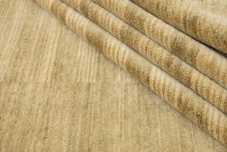 Close-up detail of New Persian Gabbeh rug from Pakistan showing Wool weave
