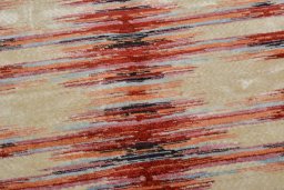 Surface texture of New Persian Gabbeh rug with natural Wool and intricate pattern