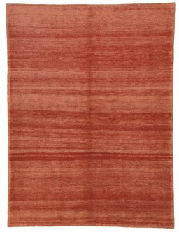 Full view of New Persian Gabbeh rug from Iran / Persia, 200 × 151 cm in Red tones