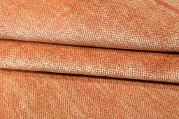 Close-up detail of New Persian Gabbeh rug from Iran / Persia showing Wool weave