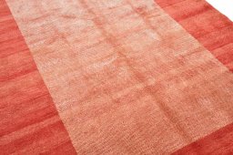 Surface texture of New Persian Gabbeh rug with natural Wool and intricate pattern