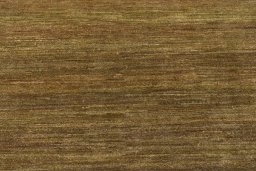 Backside of handmade New Persian Gabbeh rug showing knot structure and weave density