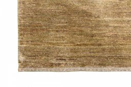 Close-up detail of New Persian Gabbeh rug from Iran / Persia showing Wool weave