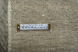 Close-up detail of New Persian Gabbeh rug from Iran / Persia showing Wool weave