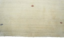 Central medallion detail of New Persian Gabbeh rug from Iran / Persia