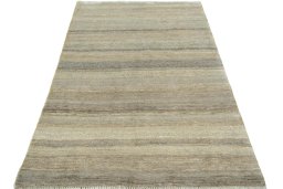 Surface texture of New Persian Gabbeh rug with natural Wool and intricate pattern