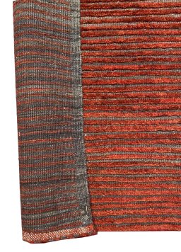 Surface texture of New Persian Gabbeh rug with natural Cotton and intricate pattern