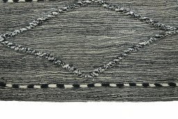Central medallion detail of New Persian Gabbeh rug from Iran / Persia