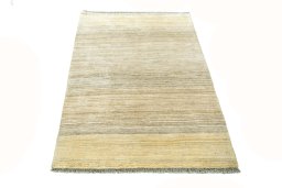 Surface texture of New Persian Gabbeh rug with natural Wool and intricate pattern