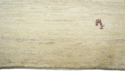 Central medallion detail of New Persian Gabbeh rug from Iran / Persia