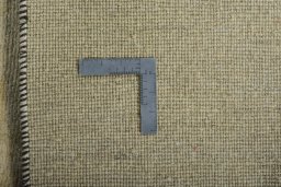 Close-up detail of New Persian Gabbeh rug from Iran / Persia showing Wool weave
