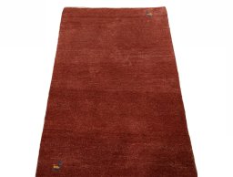 Surface texture of New Persian Gabbeh rug with natural Wool and intricate pattern