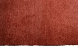 Close-up detail of New Persian Gabbeh rug from Iran / Persia showing Wool weave