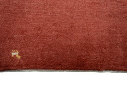 Central medallion detail of New Persian Gabbeh rug from Iran / Persia