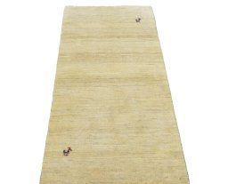 Surface texture of New Persian Gabbeh rug with natural Wool and intricate pattern