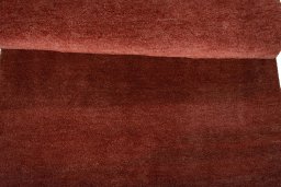 Full view of New Persian Gabbeh rug from Iran / Persia, 130 × 83 cm in Red tones