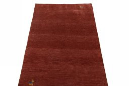 Surface texture of New Persian Gabbeh rug with natural Wool and intricate pattern