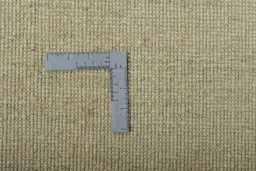 Full view of New Persian Gabbeh rug from Iran / Persia, 90 × 60 cm in Beige tones