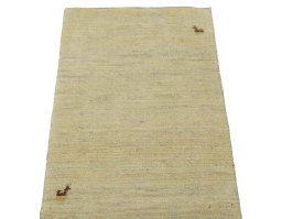 Surface texture of New Persian Gabbeh rug with natural Wool and intricate pattern