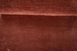 Full view of New Persian Gabbeh rug from Iran / Persia, 132 × 81 cm in Red tones
