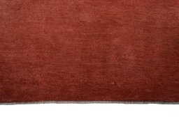 Central medallion detail of New Persian Gabbeh rug from Iran / Persia