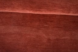 Full view of New Persian Gabbeh rug from Iran / Persia, 150 × 99 cm in Red tones