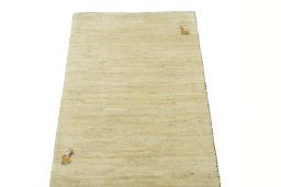 Surface texture of New Persian Gabbeh rug with natural Wool and intricate pattern