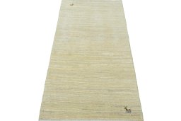 Surface texture of New Persian Gabbeh rug with natural Wool and intricate pattern