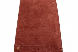 Surface texture of New Persian Gabbeh rug with natural Wool and intricate pattern