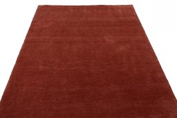 Surface texture of New Persian Gabbeh rug with natural Wool and intricate pattern