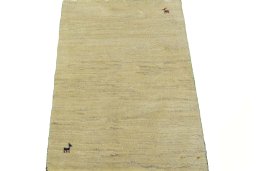 Surface texture of New Persian Gabbeh rug with natural Wool and intricate pattern