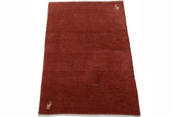 Surface texture of New Persian Gabbeh rug with natural Wool and intricate pattern