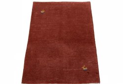 Surface texture of New Persian Gabbeh rug with natural Wool and intricate pattern